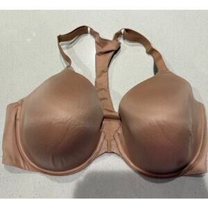 Victoria's Secret Perfect Coverage Racerback Bra Nude 40DDD